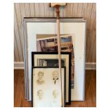 Lot of Wall Art & Cane SEE IMAGES