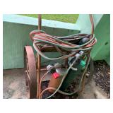 Welding Equipment & Cart Untested