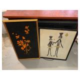 2 Vintage Pieces of Wall Art