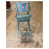 Vintage Baby Doll Highchair