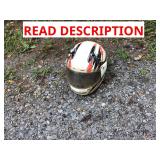 Motorcycle helmet used NEEDS Cleaning