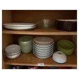 Contents of Entire Cabinet - Plates /Bowls