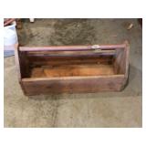 26 inch wooden toolbox