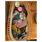 Large lot of vintage collectible pins