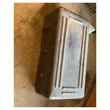 Vintage 29x15 Military Metal Crate
