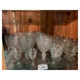 Lot of Beautiful Glassware Variety of Sizes