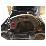 Used craftsman, circular saw with carry case