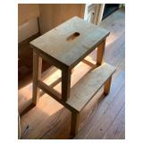 Vintage Wood Stool