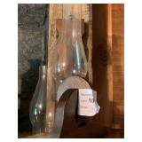2 Antique Wall Mounted Candle Lamps