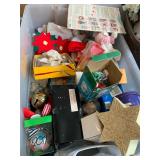 Large lot of nostalgic Christmas ornaments and dec