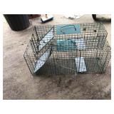 2- different sized animal traps