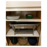 Large Stainless Serving Tray & Pyrex & IKEA