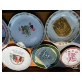 Lot of Vintage Christmas Collectible Plates