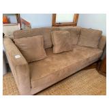 Tan Color Loveseat Sofa Pet/Smoke Free