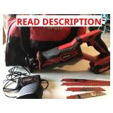 Populo reciprocating saw with battery , charger &