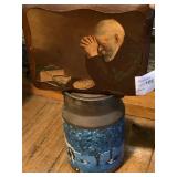 Daily Bread Wall Decor & Old Milk Can