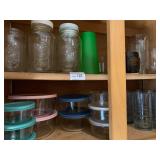 Contents of ALL Shelves Shown -Food Storage ,Jars