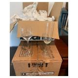 Lot of Various Sized Stemware , Various Quality
