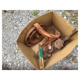 Lot Of Metal antique items