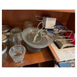 Contents of Shelf 347 -Mason Jars ,Books ,Lenox