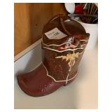 Cowboy Boot Cookie Jar