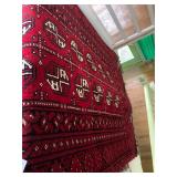 Large Red Persia Wool Rig Age Unknown Size: