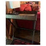 Folding End Table & Lamp