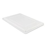 CASE OF 6 Food/Tote Box Lids, 26 x 18, White