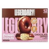 Legendary Foods, Protein Donuts, Chocolate Dipped,