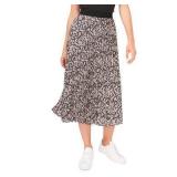Medium Ladies Pleated MIDI Skirt Sprinkled Field F