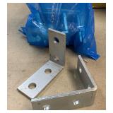 Small bag of metal brackets