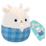 Squishmallows 5' Walker the Goat in Plaid