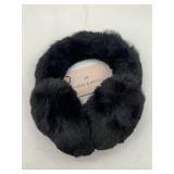Violet and Brooks Aspen Faux Fur Earmuff, black