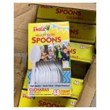 Case of 576 plastic spoons