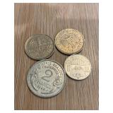 Lot of 4 Various Coins SEE Images