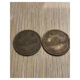 Pair of Asian Coins