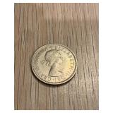 1963 One Shilling