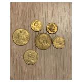 Lot of French Coins Various Years