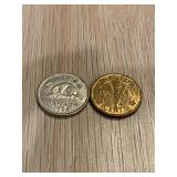 1938 & 1943 Canadian Coins