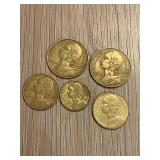 Lot of 1960-1970s French Coins