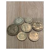 Lot Various Vintage Coins SEE IMAGES