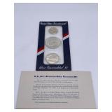 Bicentennial 3 Uncirculated Silver Coin Set