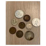 Lot of Coins & Tokens