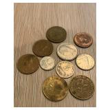 Lot of Vintage Coins Various Years See Images