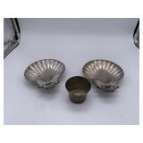 B Roger's 1883 Silver Cup & Shells