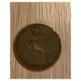British 1921 Penny