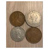 Lot of Various Queen Elizabeth Coins See Images