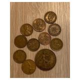 Variety Lot of Coins Various Years See Images