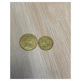 France 5 & 10 Cent Coins