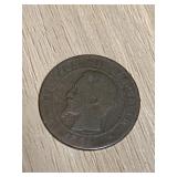 Appears to be 1854 France